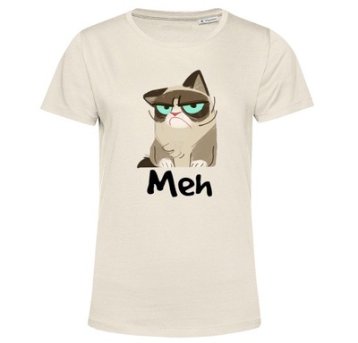 Koszulka kot meh kotek koteł grumpy cat 2XL