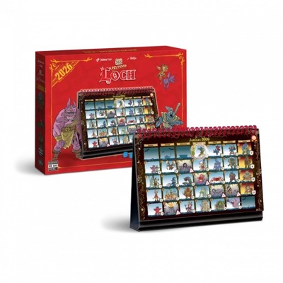 KALENDARZ 2026 365 DNI PRZYGODY LOCH GALAKTA