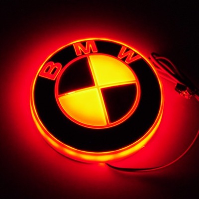 LOGOTIPO COCHE BMW DIODO LUMINOSO LED LÁMPARA NOCNA  