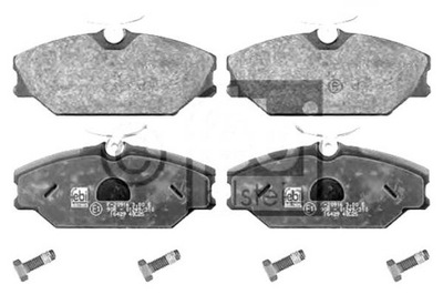 КОЛОДКИ ТОРМОЗНОЙ RENAULT LAGUNA 99-01