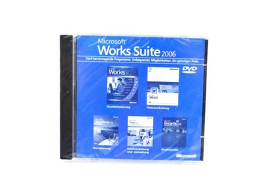 Microsoft WORKS SUITE 2006 (FOR EUROPE)