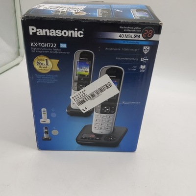 Telefon bezprzewodowy Panasonic Kxtgh722