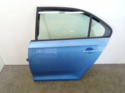 Дверь левая задний lq5x skoda rapid 1 2012-2019 фото №1