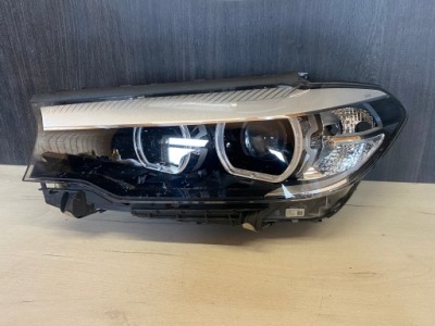 Лампа левая фара led bmw 5 g30 g31 фото №1