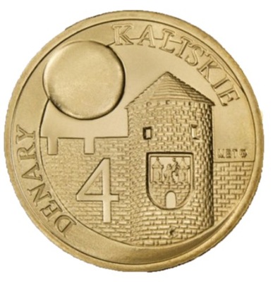 4 DENARY KALISKIE DUKAT LOKALNY KALISZ 2009