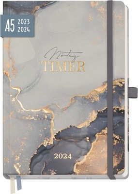 Häfft -Timer 2023/2024 kalendarz w twardej oprawie A5 j.ang U1C82