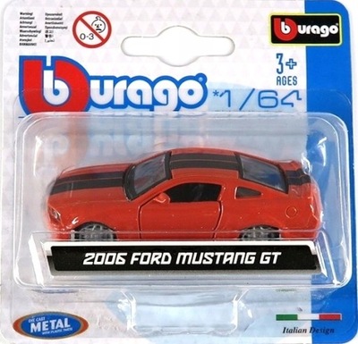 2006 FORD MUSTANG GT autko BBURAGO 1:64