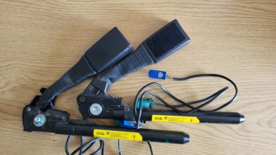 Opel astra h, zafira b, натяжители ремней, 2 разъёмы + 2 разъёмы фото №1