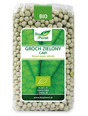 Groch zielony CAŁY BIO 500g Bio Planet