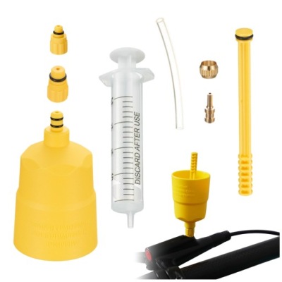 ZESTAW DO ODPOWIETRZANIA HAMULCÓW ROWEROWYCH HYDRAULICZNYCH SHIMANO