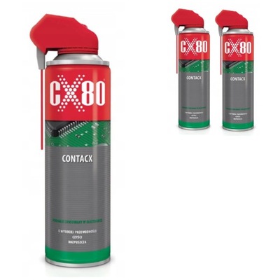 PREPARAT CZYSZCZĄCY STYKI SPRAY CONTACX 500ml