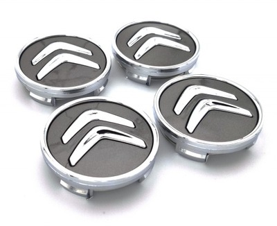 CAP KAPSLE ON FELGE CITROEN 60MM 4 PIECES  