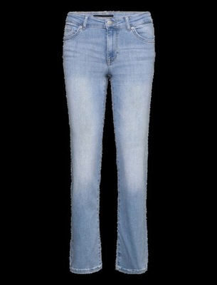 Vero Moda niebieskie jeansy proste nogawki W28 L32