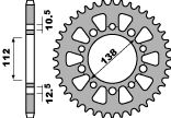 PBR ЗУБЧАТКА ЗАДНЯЯ 4384 42 C45 HONDA CB/CBR