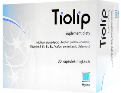 Tiolip 30 kapsúl SELEN VITAMIN NERVOVÁ SÚSTAVA