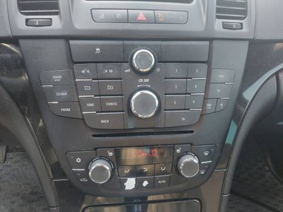 Радіо програвач + панель обдув opel insignia a фото №1