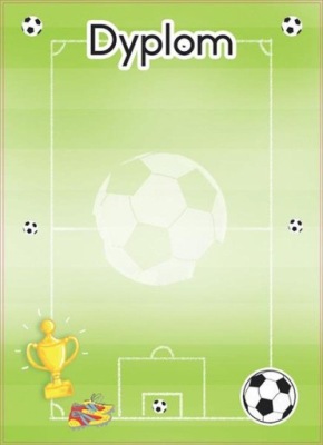 DYPLOM DZIECIĘCY A4/20ARK. SPORTOWE BOISKO
