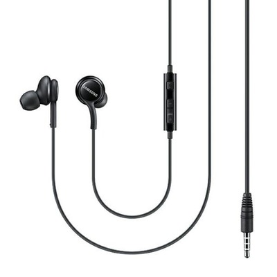 Słuchawki przewodowe Samsung czarne jack 3.5mm