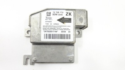 Opel meriva a модуль датчик подушок 13158713 фото №1