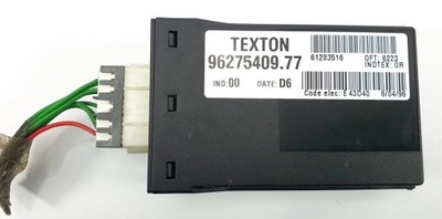 MÓDULO UNIDAD DE CONTROL ECU CITROEN XM II 3.0 9627540977  