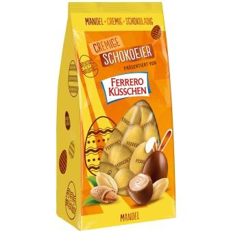 FERRERO KUSSCHEN JAJKA Z KREMEM MIGDAŁOWYM Z NIEMIEC