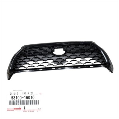 Решітка радіатора решітка радіатора бампера перед toyota corolla cross 22- black piano nowa фото №1