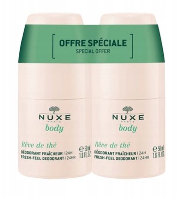 Nuxe Body Reve de The 2x50 ml dezodorant roll-on