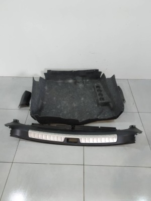 Підлога багажника накладка поріг поперечина задній комплект  bmw x6 1 2009-2014 e71 фото №1