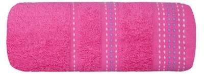 Ręcznik ręczniki 70x140 EuroFirany POLA amarant