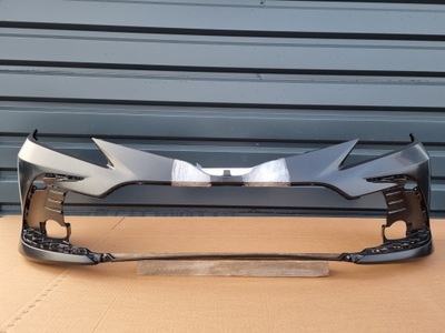 Toyota camry 2021- бампер перед оригинал e070 фото №1