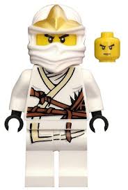 LEGO njo031 Ninjago Zane ZX Figurka z 9445, 9449, 9440, 9554 JAK