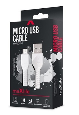 KABEL USB ŁADOWARKA MICRO-USB 3A MOCNA