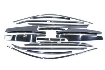 Комплект shadowline накладки дверь перед задняя bmw g01 x3 f97 x3m фото №1