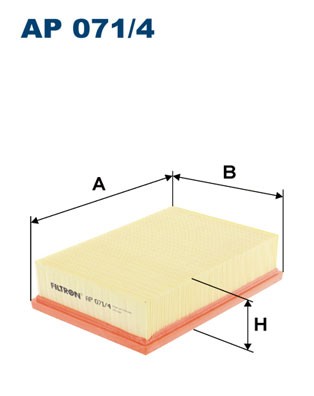 FILTRON AP071/4 FILTRAS ORO 