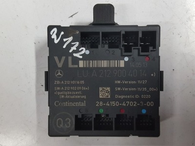 Mercedes slk r172 w172 11r- модуль двері a2129004014 фото №1