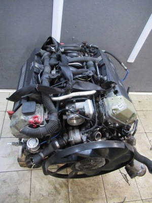 Двигатель kompletny bmw x5 range rover 4.4 v8 m62b44 448pn фото №1