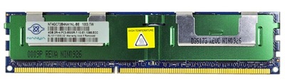 Pamięć RAM 1 x 4GB DDR3 ECC 1066MHz | PC3-8500R | NANYA NT4GC72B4NA1NL-BE
