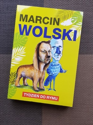 Książka TYDZIEŃ DO RYMU Marcin Wolski AUTOGRAF