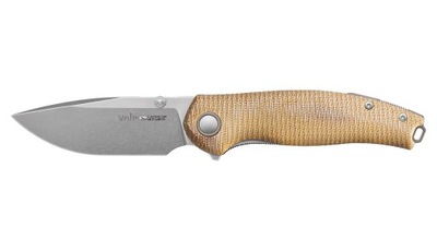 Nóż składany Viper Vale Natural Canvas Micarta, Stonewashed MagnaCut by Jes