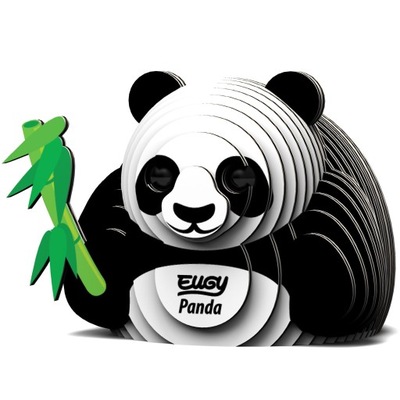 Panda Eugy. Eko Układanka 3D