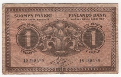 FINLANDIA 1 MARKA 1918