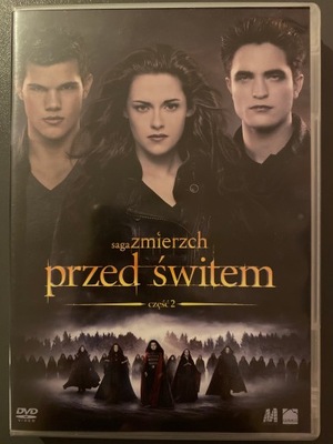 Film Saga Zmierzch PRZED ŚWITEM część 2 płyta DVD