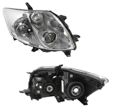 Фара лампа правый toyota auris e15 07-10 tyc фото №1