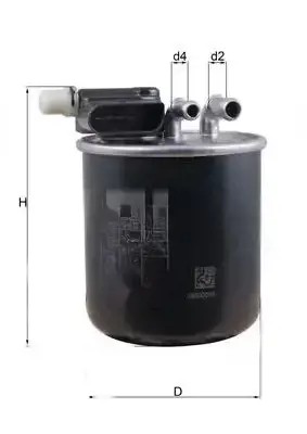 Фильтр топлива kl 948 knecht фото №1