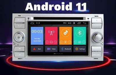 Radio Android 11 DVD GPS FORD Mondeo Focus Kuga PL