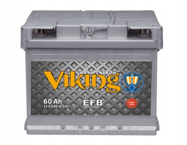 Akumulator VIKING EFB 60AH 640A START-STOP