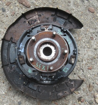 Hyundai ix55 3.0 crdi ступица левый задняя фото №1