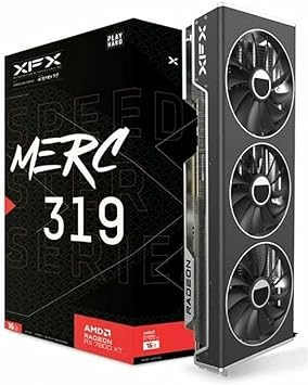 Karta graficzna XFX Radeon RX 7800 XT SPEEDSTER MERC319 BLACK 16GB GDDR6