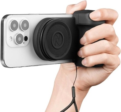 UCHWYT MAGNETYCZNY DO SMARTFONA ZE STATYWEM LAMPĄ LUSTREM PILOTEM