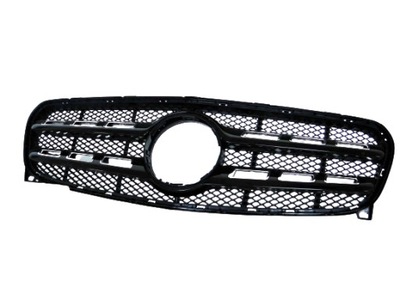 Mercedes gla x156 156 lift решётка радиатора решётка радиатора shadow amg фото №1